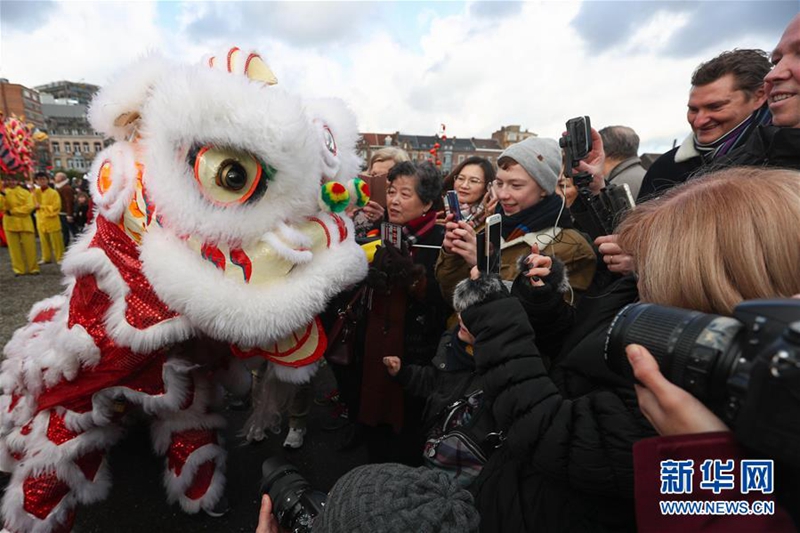 Chinesisches Neujahrsfest in Belgien gefeiert