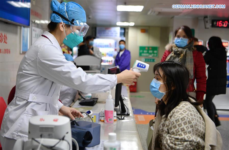 China ergreift verschiedene Maßnahmen zur Bekämpfung des neuartigen Coronavirus
