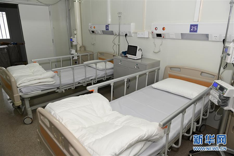 Huoshenshan-Krankenhaus in Wuhan nach nur 10 Tagen fertig und vom Militär übernommen