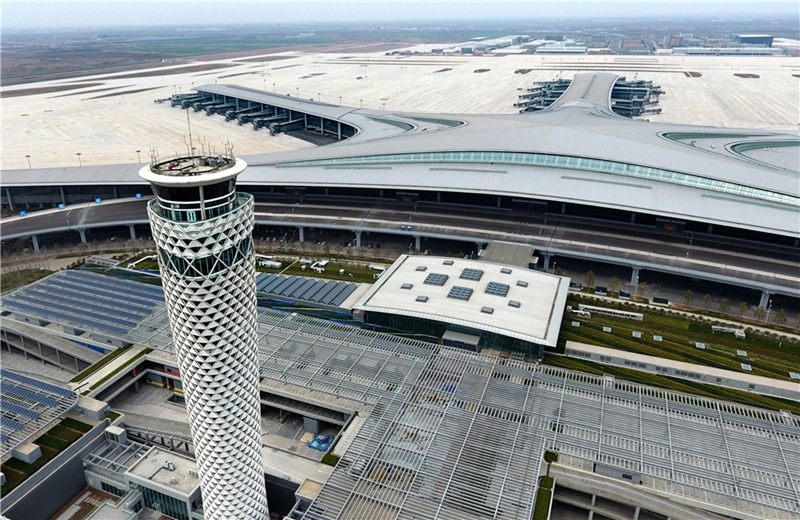 Bau des internationalen Flughafens Qingdao Jiaodong wird fortgesetzt
