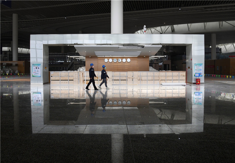 Bau des internationalen Flughafens Qingdao Jiaodong wird fortgesetzt