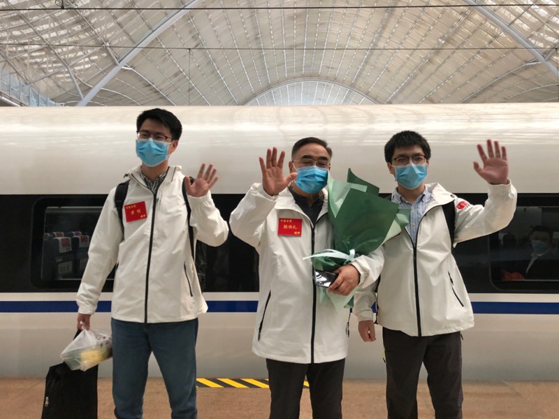 Pandemie-Experte schließt Unterstützungsmission in Wuhan nach 82-tägigen Einsatz ab