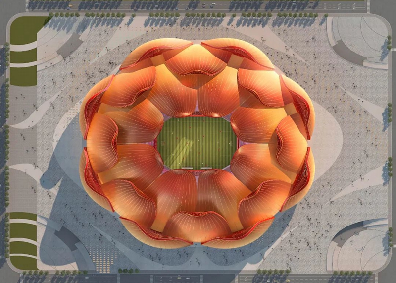 Außergewöhnliches Arenadesign entfacht Debatte unter Fußballfans