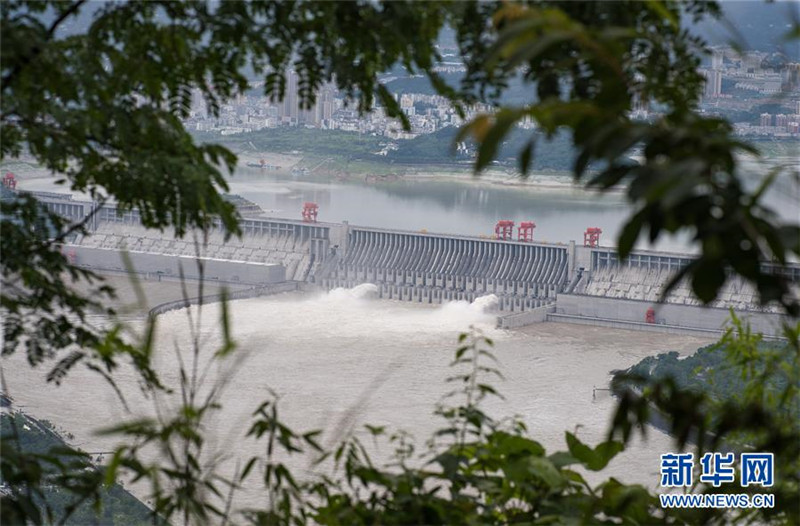 Erster Hochwasserabfluss des Drei-Schluchten-Damms in diesem Jahr