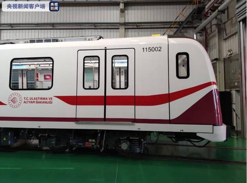 Chinas unbemannter U-Bahn-Zug wird in die Türkei exportiert