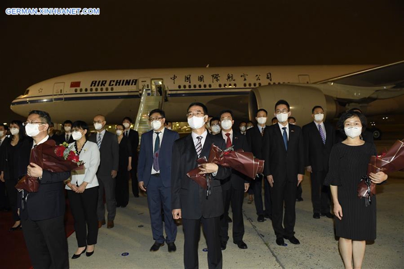 Mitarbeiter des chinesischen Generalkonsulats aus Houston zurückgekehrt