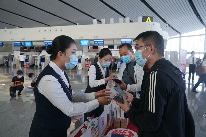 Neuer Flughafen Beijing Daxing hat schon zehn Millionen Passagiere empfangen