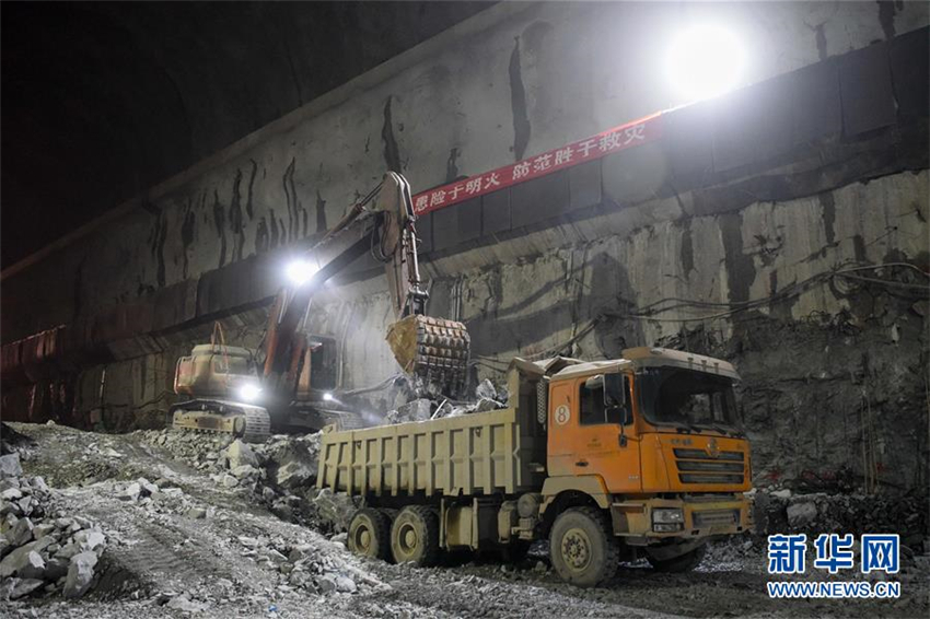 Bauarbeiten des ersten Pumpspeicherkraftwerks in Xinjiang in vollem Gange