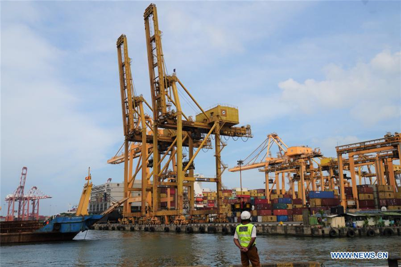 Chinesisches Unternehmen beginnt mit dem Ausbau des Hafenterminals in Colombo
