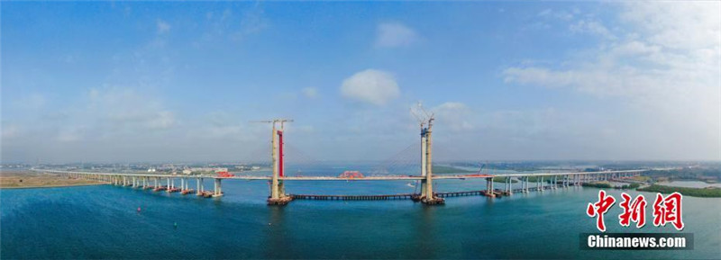 Neue Meeresbrücke in Guangdong fertiggestellt
