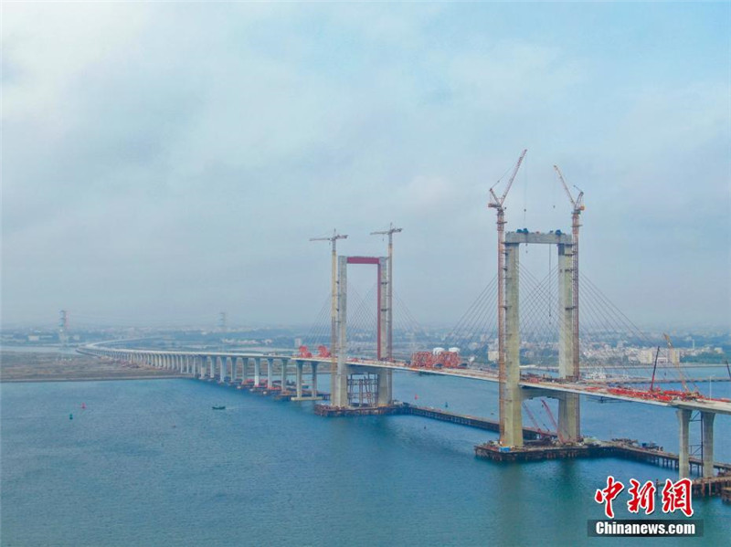 Neue Meeresbrücke in Guangdong fertiggestellt