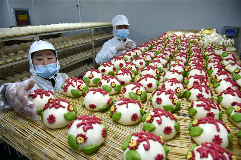 Steigende Nachfrage nach Mehlspeisen zum chinesischen Frühlingsfest