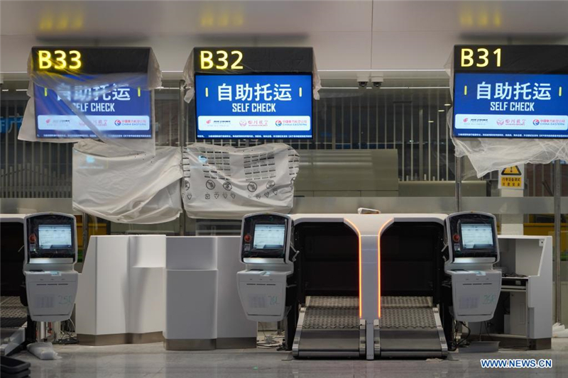 Terminalbau des internationalen Flughafens in Chengdu abgeschlossen