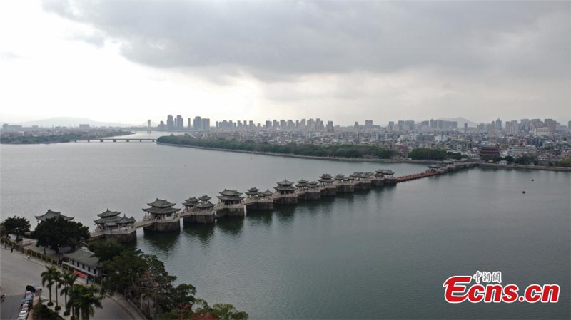 Schiffspassage: Guangji-Brücke öffnet und schließt sich je nach Verkehr