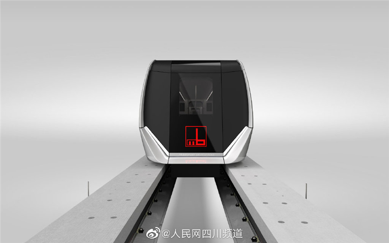 Neue Magnetschwebebahn mit 160 km/h debütiert in Chengdu