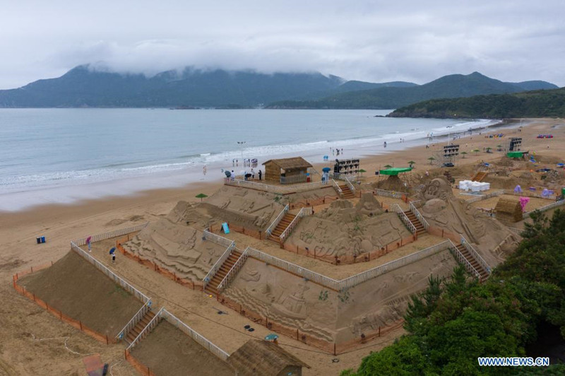 22. Internationales Sandskulpturenfestival im ostchinesischen Zhoushan