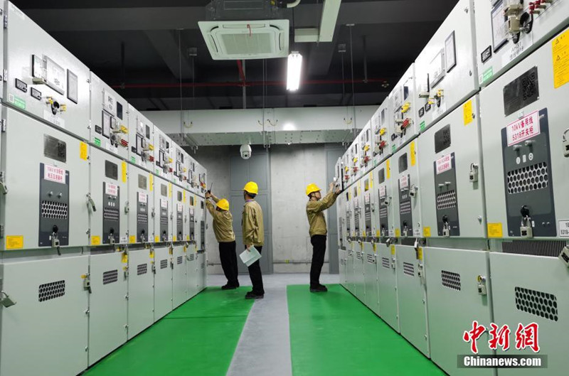 Chinas erstes Umspannwerk im unterirdischem Hoftyp in Betrieb genommen