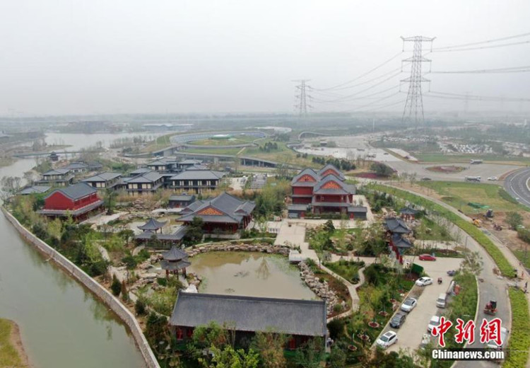 Chinas größter Landschaftspark in der Xiongan New Area