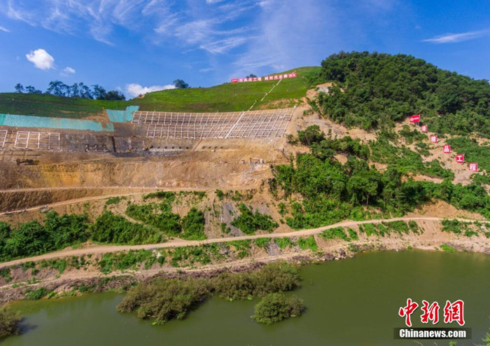 Bau des wichtigsten Projekts für das Wassernetz in Hainan