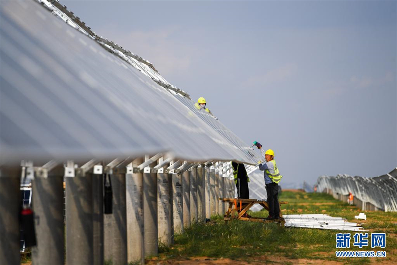 Solarpark in Absenkungsgebiet eines Kohlebergbaus