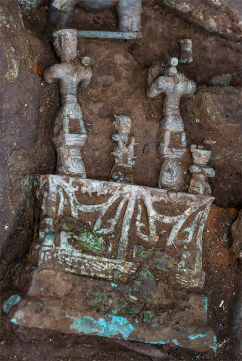 Neue Relikte der Sanxingdui-Ruine enthüllt