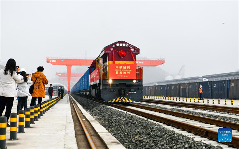 Guizhou startet ersten direkten China-Europa-Güterzugdienst