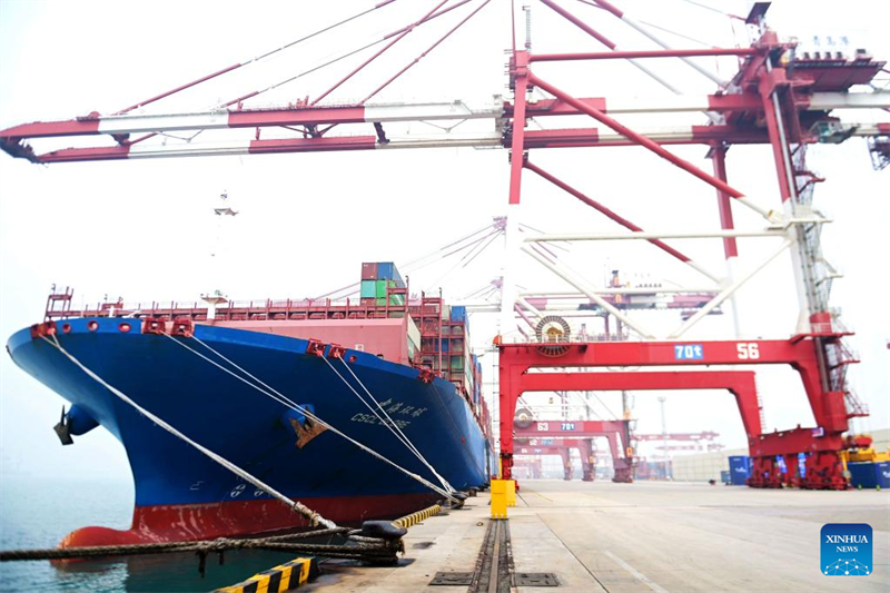Shandong Port Group verzeichnet Frachtumschlag von 1,5 Milliarden Tonnen