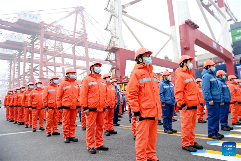 Shandong Port Group verzeichnet Frachtumschlag von 1,5 Milliarden Tonnen