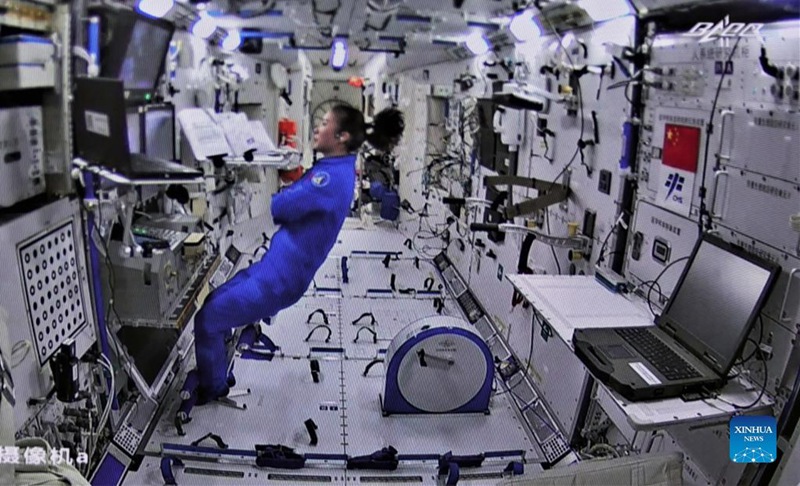Shenzhou-13-Taikonauten führen zweiten Weltraumspaziergang durch