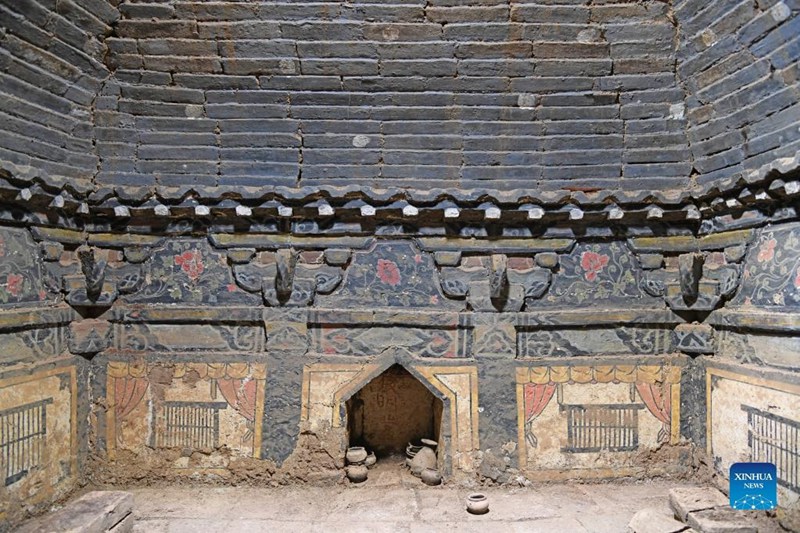 Grabkammern und Wandmalereien aus der Ming-Dynastie in Nordchina ausgegraben