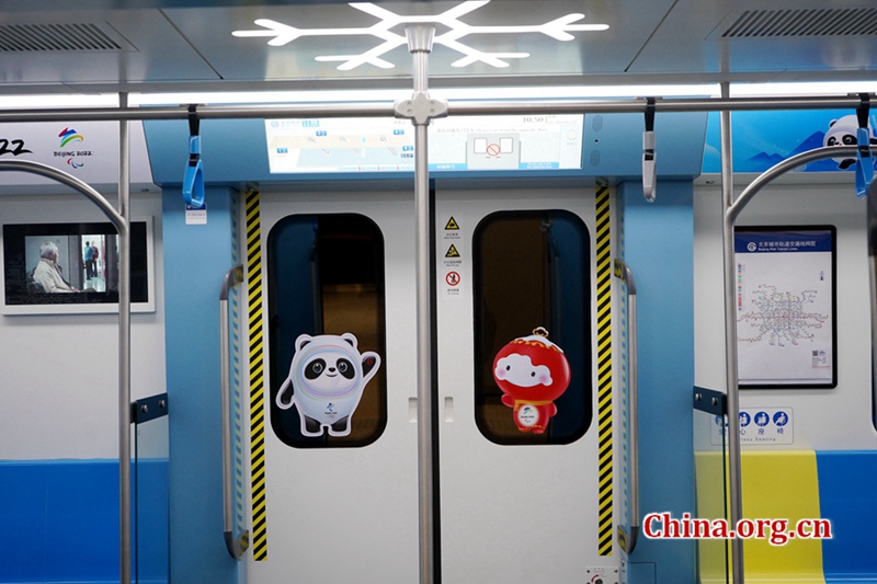 U-Bahn-Linie in Beijing für die Olympischen Winterspiele eröffnet