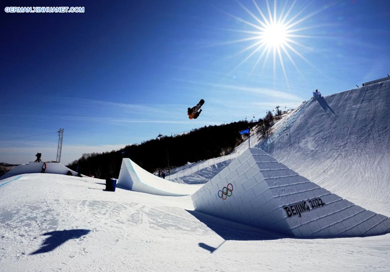 In Bildern: Snowboard-Slopestyle-Qualifikation der Männer