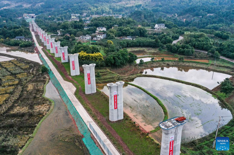 Bau der Hochgeschwindigkeitsstrecke zwischen Chongqing und Kunming wird beschleunigt