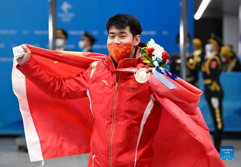 Yan Wengang gewinnt historische Bronze für China im Skeleton der Männer