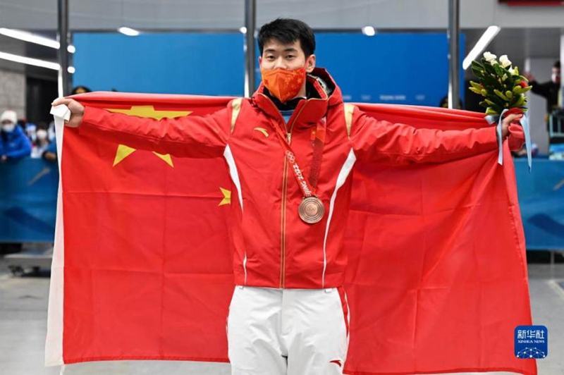 Yan Wengang gewinnt historische Bronze für China im Skeleton der Männer