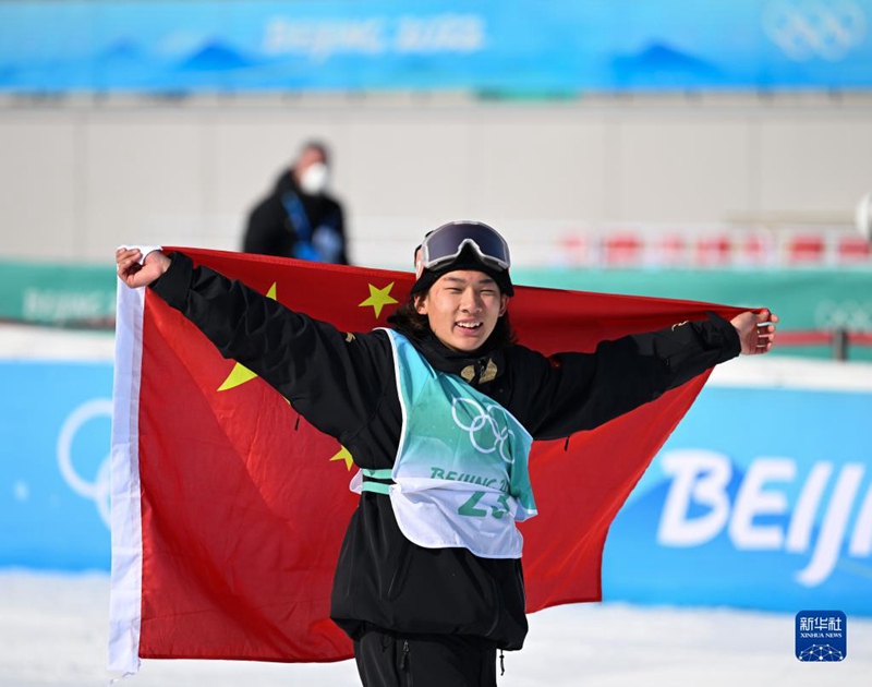 Chinas Su Yiming gewinnt Snowboard-Big-Air-Gold der Männer
