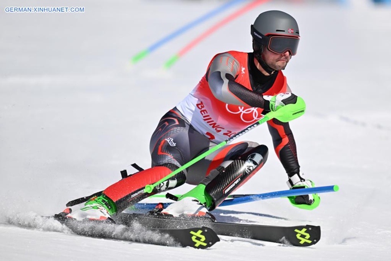 Ski Alpin: Johannes Strolz gewinnt Silbermedaille im Slalom der Herren