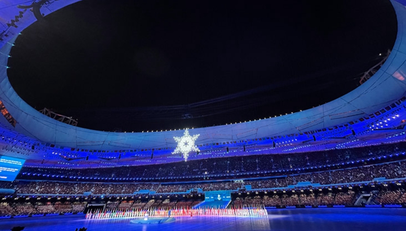 Die Abschlusszeremonie der 24. Olympischen Winterspiele in Beijing