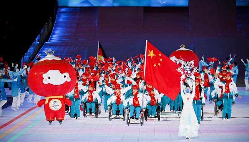 Eröffnungsfeier der Paralympischen Winterspiele 2022