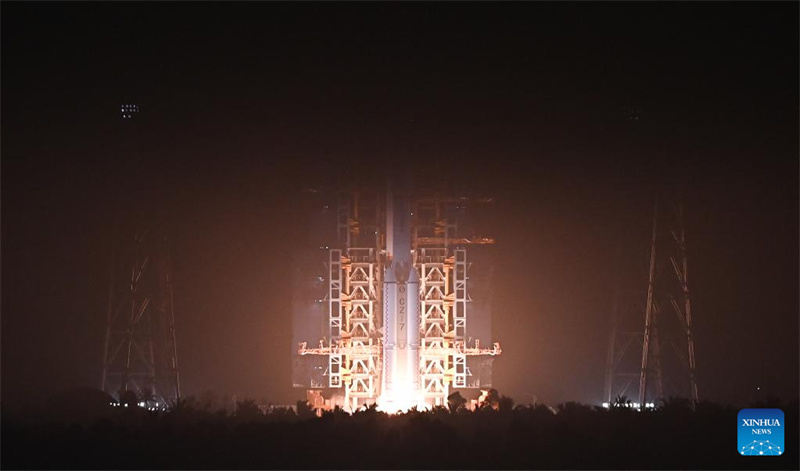 China startet Frachtschiff für die Versorgung der Raumstation
