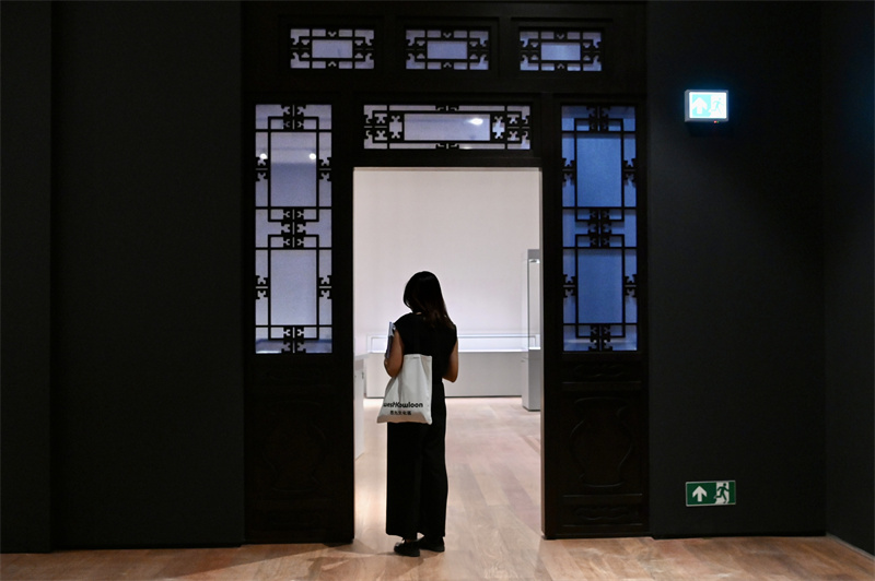 Hongkonger Palastmuseum breit für Eröffnung