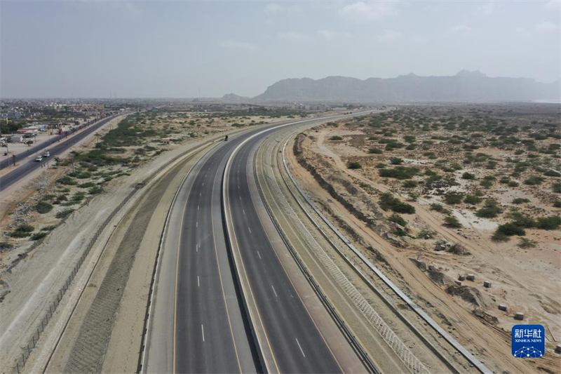 Von China unterstützte Eastbay Expressway des Gwadar-Hafens in Pakistan in Betrieb genommen