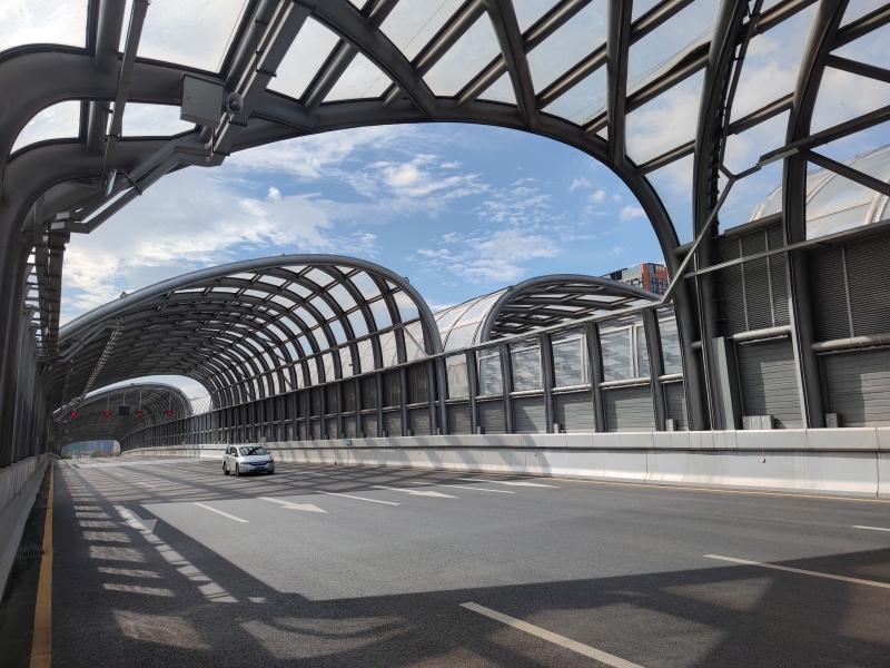 Chinas erster Stadttunnel mit Luftreinigungssystem wird in Shenzhen eröffnet
