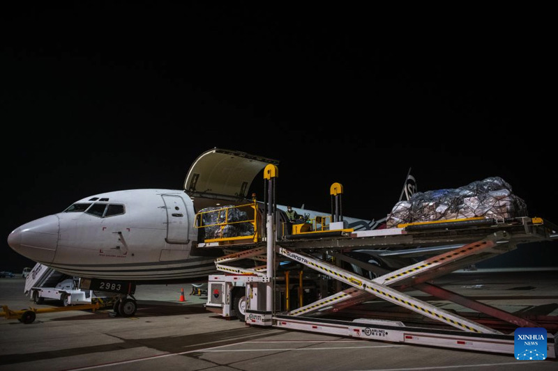 Erste Frachtflug-Linie von Chinas Logistikdrehscheibe Ezhou Huahu nimmt Betrieb auf