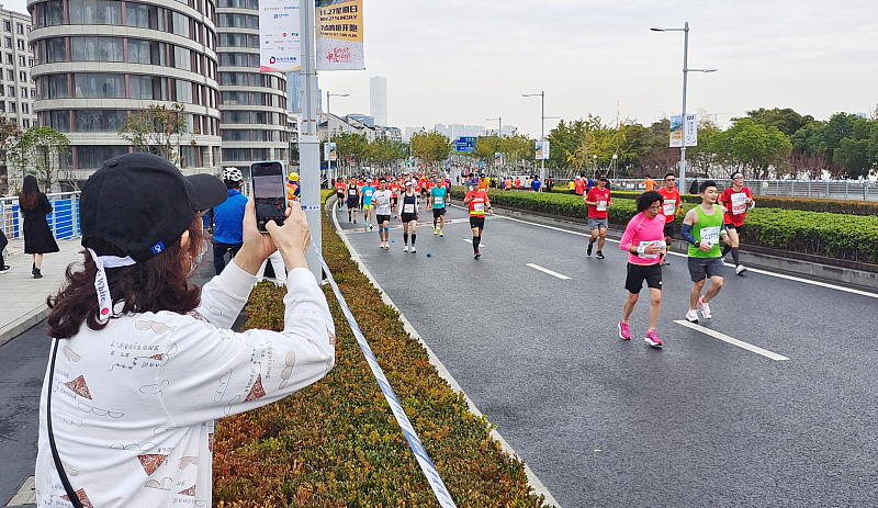 Marathon in Shanghai stattgefunden