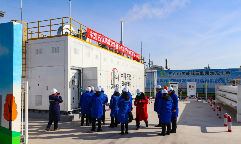 Chinas erste integrierte Methanol-Wasserstofftankstelle in Dalian in Betrieb genommen