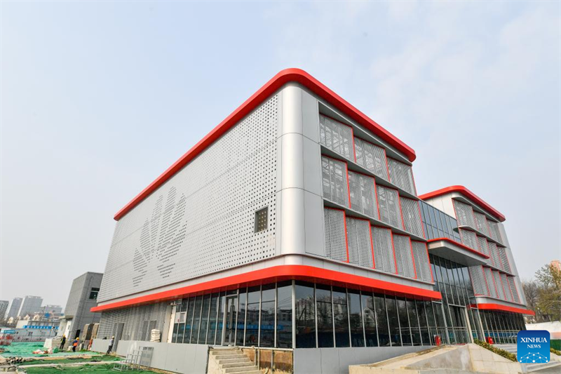 Blick auf das Tianjin Artificial Intelligence Computing Center