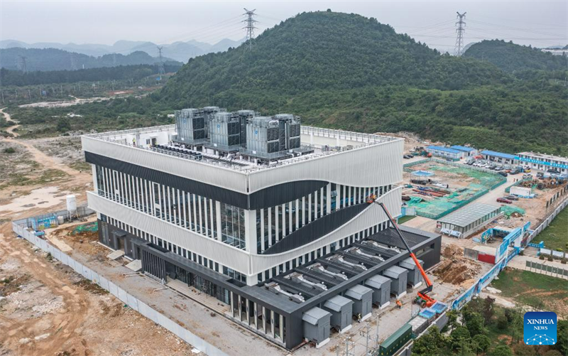 Bau von Rechenzentrum im südwestchinesischen Guizhou macht kontinuierlich Fortschritte