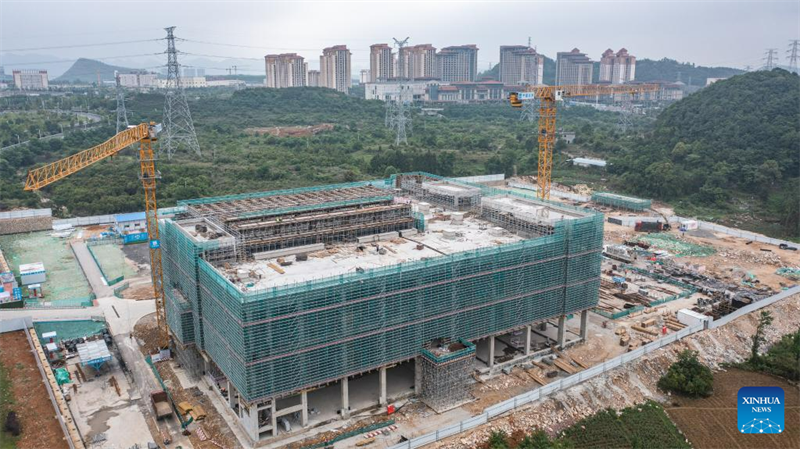 Bau von Rechenzentrum im südwestchinesischen Guizhou macht kontinuierlich Fortschritte