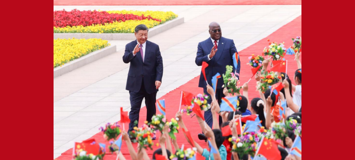 Xi Jinping führte Gespräch mit dem Präsidenten der DR Kongo